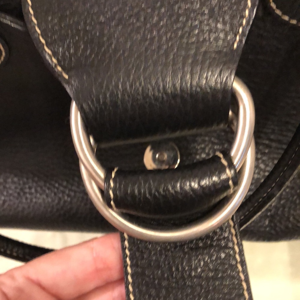 Prada Black Pebble Leather - Picture 12 of 16